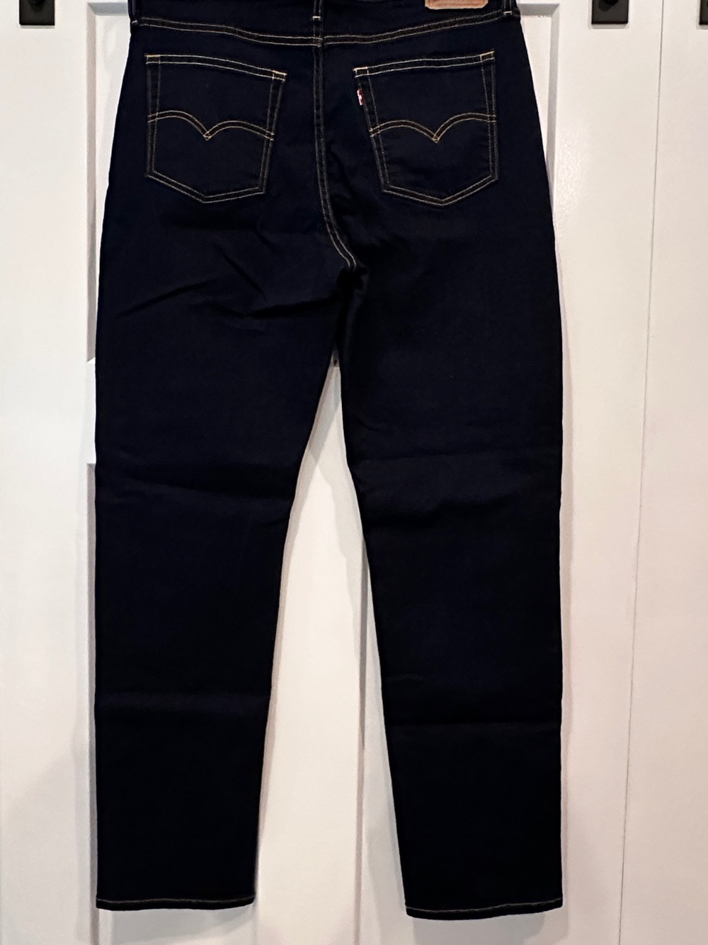 Levi's Men's Navy Slim Straight Jeans